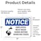 Signmission Safety Culture Sign, 7 in Width, Vinyl Decal, Rectangle OS-2PACK-NS-D-57-L-11972 - alternate 3